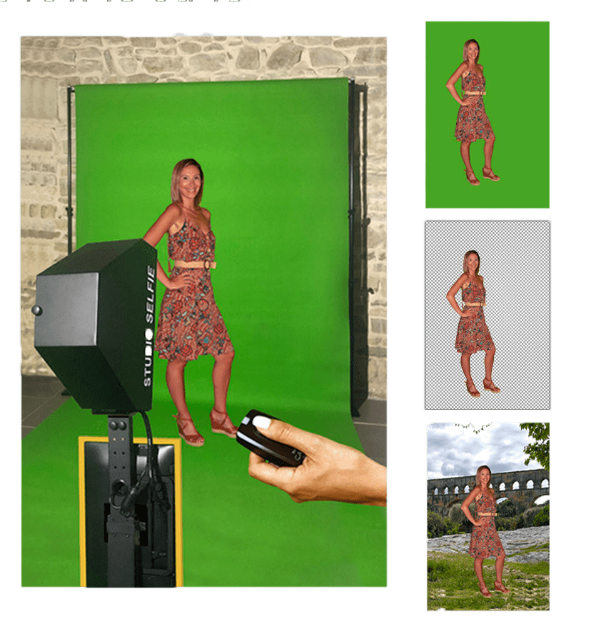 Concept Selfie Studio recto New borne selfie studio