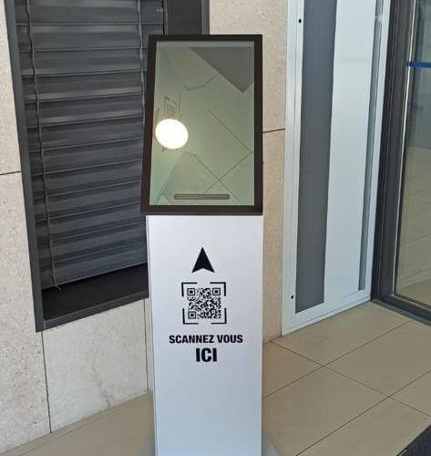 borne pass sanitaire instalation hopital borne pass sanitaire instalation hopital