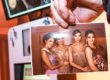 photo des miss france après s'être prise en photo avec une borne photo