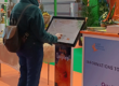 Borne tactile salon de l'agriculture