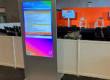 Borne tactile interactif totem